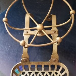 Rare Brass Sponge Soap Dish